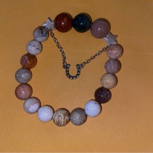 Polychrome Jasper Crystal Bracelet